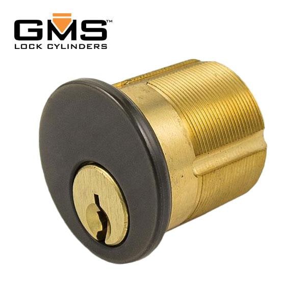 Gms GMS:GMS 1-1/2" Mortise Cyl - 10B - SC1 GMS-M112-SC-10B-ST-A2 - main